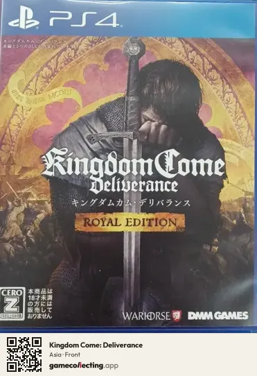 Kingdom Come: Deliverance PlayStation 4, Asia box front
