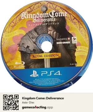 Kingdom Come: Deliverance PlayStation 4, Asia disc