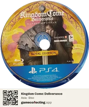 Kingdom Come: Deliverance PlayStation 4, Asia disc