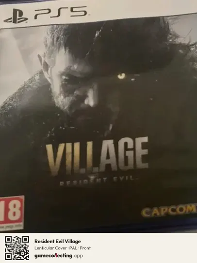Resident Evil Village PlayStation 5, PAL box front