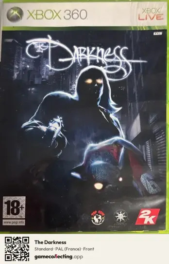The Darkness Xbox 360, France box front