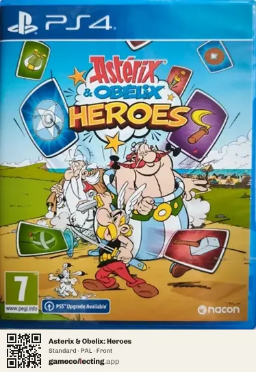 Asterix & Obelix: Heroes PlayStation 4, PAL box front