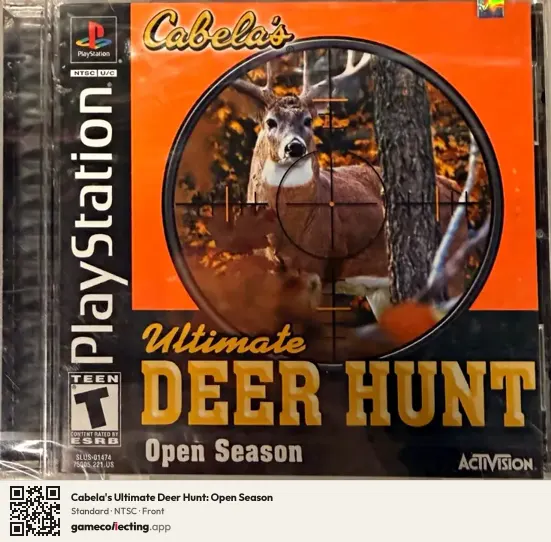 Cabela's Ultimate Deer Hunt: Open Season PlayStation, NTSC box front