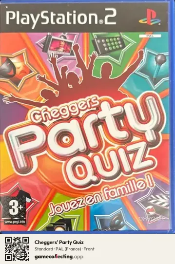 Cheggers' Party Quiz PlayStation 2, France box front