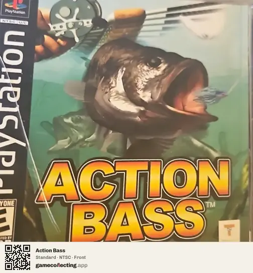 Action Bass PlayStation, NTSC box front