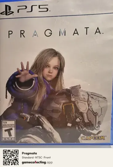 Pragmata PlayStation 5, NTSC box front