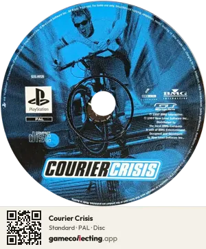 Courier Crisis PlayStation, PAL disc