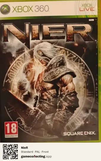 NieR Xbox 360, PAL box front