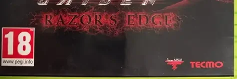 Ninja Gaiden 3: Razor's Edge, the PEGI square on its front