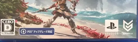 Horizon Forbidden West, the CERO letter on its front