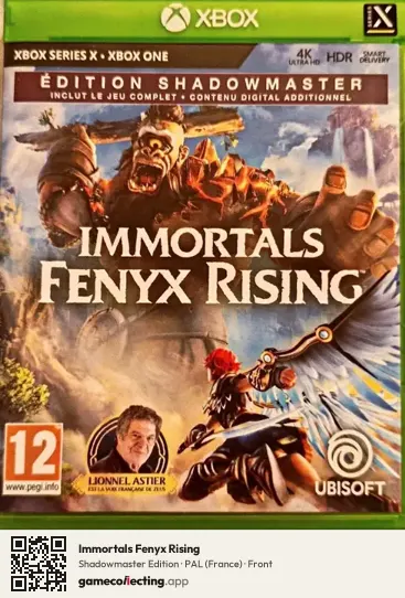 Immortals Fenyx Rising Xbox Series X, France box front
