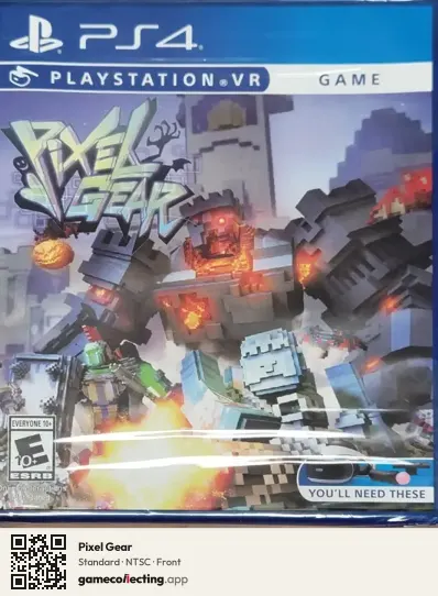Pixel Gear PlayStation 4, NTSC box front