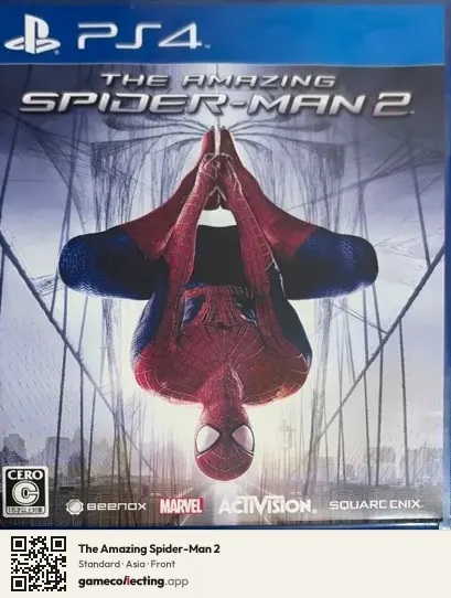 The Amazing Spider-Man 2 PlayStation 4, Asia box front