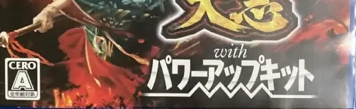 Nobunaga's Ambition: Taishi, the CERO letter on its front