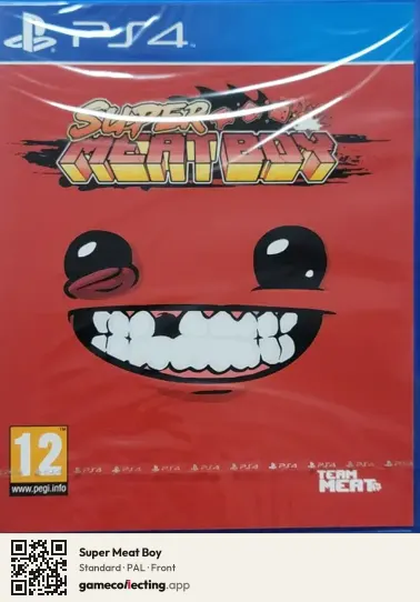 Super Meat Boy PlayStation 4, PAL box front