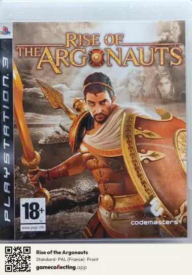 Rise of the Argonauts PlayStation 3, France box front