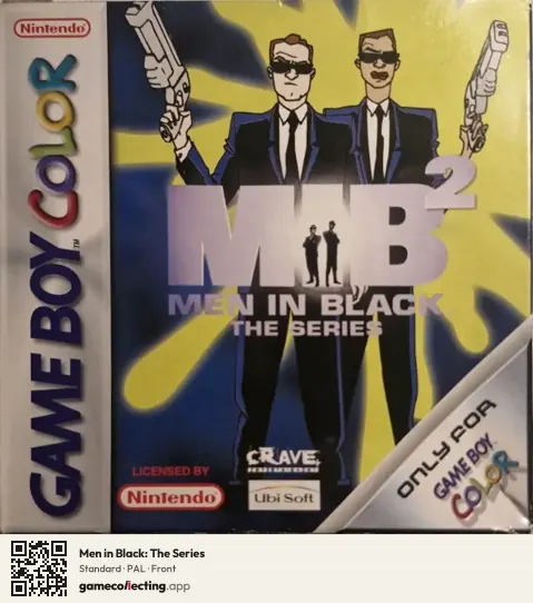 Men in Black: The Series Game Boy Color, PAL box front