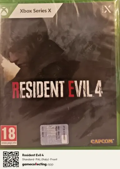 Resident Evil 4 Xbox Series X, Italy box front