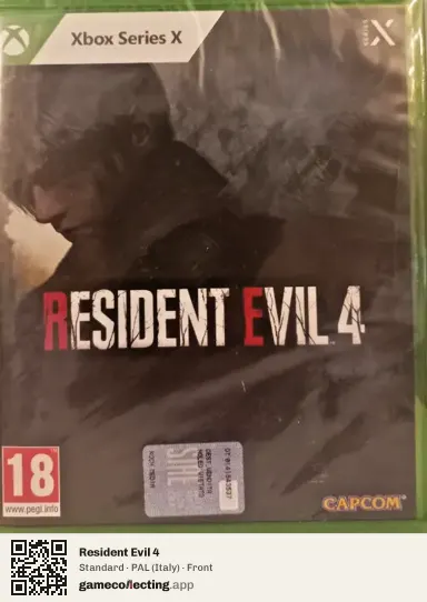 Resident Evil 4 Xbox Series X, Italy box front