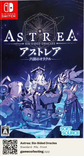 Astrea: Six-Sided Oracles Nintendo Switch, PAL box front