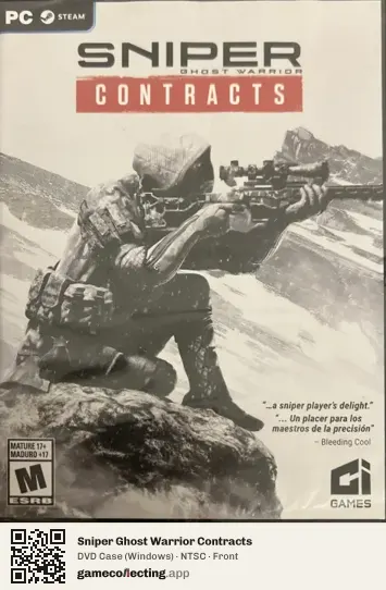 Sniper Ghost Warrior Contracts Computer, NTSC box front
