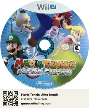 Mario Tennis: Ultra Smash Nintendo Wii U, NTSC disc