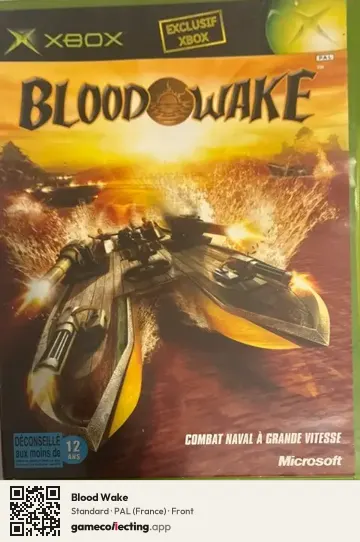 Blood Wake Xbox, France box front