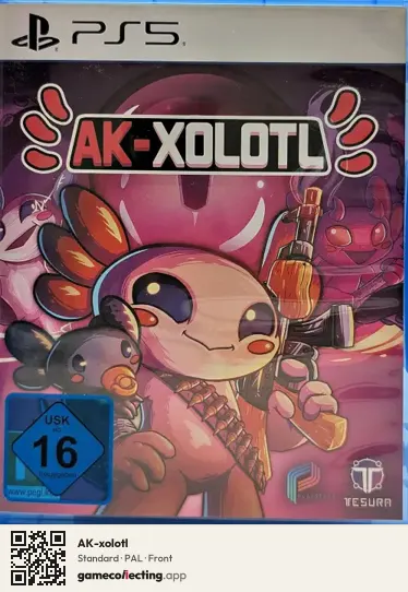 AK-xolotl PlayStation 5, PAL box front
