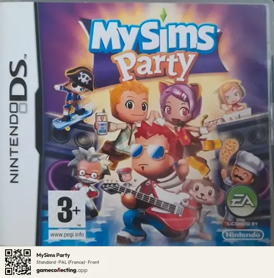 MySims Party Nintendo DS, France box front