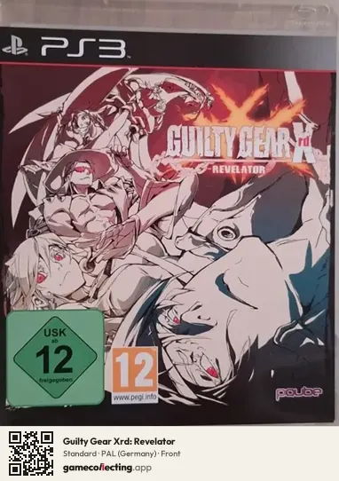 Guilty Gear Xrd: Revelator PlayStation 3, Germany box front