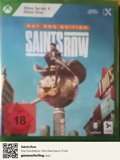 Saints Row Xbox Series X, Germany box front