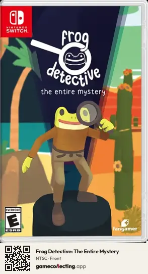 Frog Detective: The Entire Mystery Nintendo Switch, NTSC box front