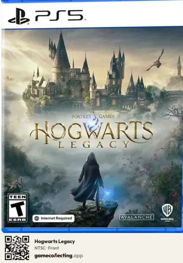 Hogwarts Legacy PlayStation 5, NTSC box front