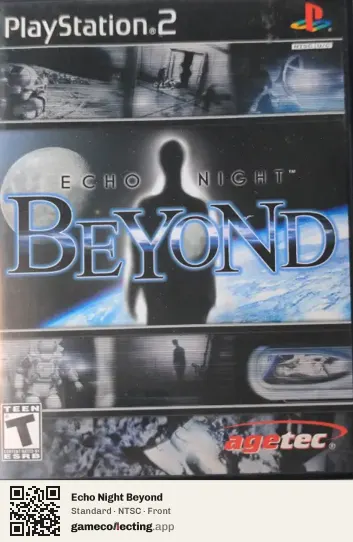 Echo Night Beyond PlayStation 2, NTSC box front