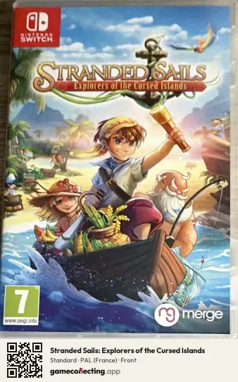 Stranded Sails: Explorers of the Cursed Islands Nintendo Switch, France box front
