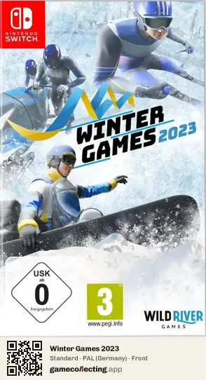 Winter Games 2023 Nintendo Switch, Germany box front