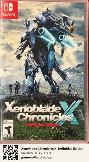 Xenoblade Chronicles X: Definitive Edition Nintendo Switch, NTSC box front