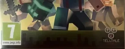 Minecraft: Story Mode Season Two, the PEGI square on its front