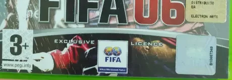 FIFA 06, the PEGI square on its front