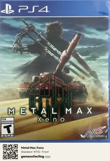 Metal Max Xeno PlayStation 4, NTSC box front