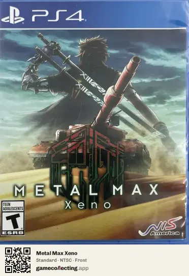 Metal Max Xeno PlayStation 4, NTSC box front