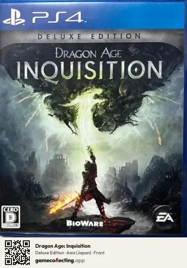 Dragon Age: Inquisition PlayStation 4, Asia box front