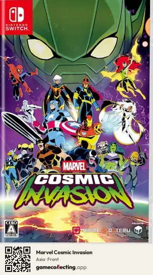 Marvel Cosmic Invasion Nintendo Switch, Asia box front