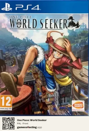 One Piece: World Seeker PlayStation 4, PAL box front