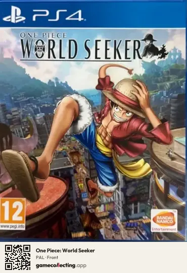 One Piece: World Seeker PlayStation 4, PAL box front