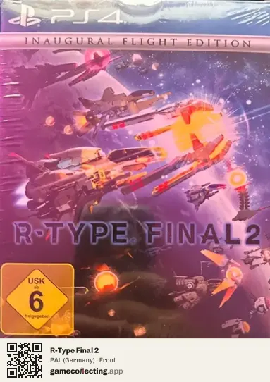 R-Type Final 2 PlayStation 4, Germany box front