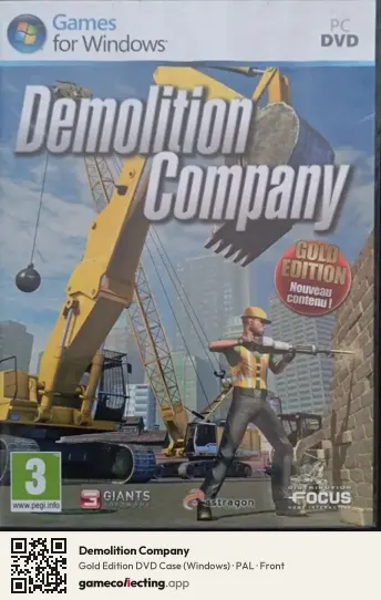 Demolition Company Computer, PAL box front