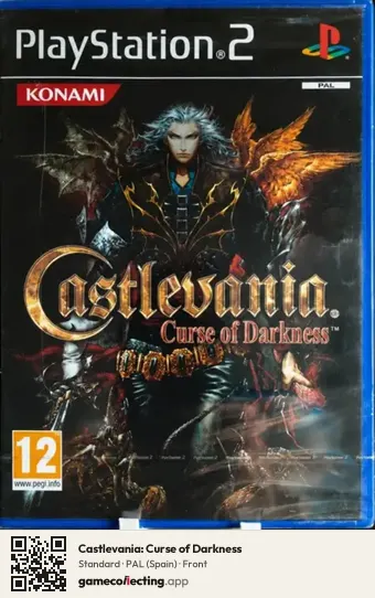 Castlevania: Curse of Darkness PlayStation 2, Spain box front