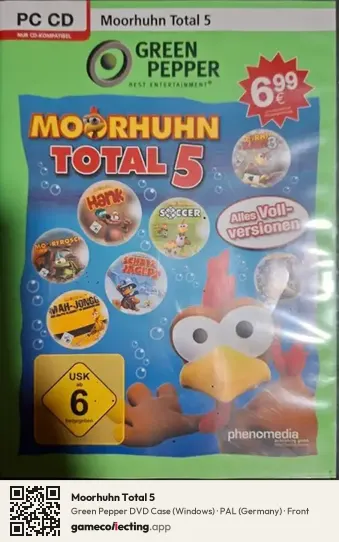 Moorhuhn Total 5 Computer, Germany box front