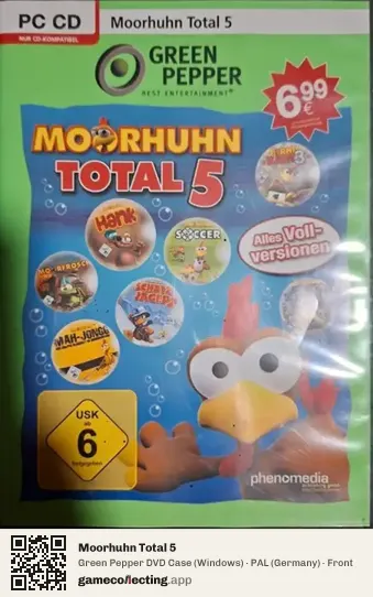 Moorhuhn Total 5 Computer, Germany box front